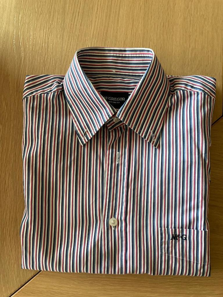 Mc gregor hemd met  korte mouw, Kleding | Heren, Overhemden, Overige kleuren, Halswijdte 38 (S) of kleiner, Zo goed als nieuw