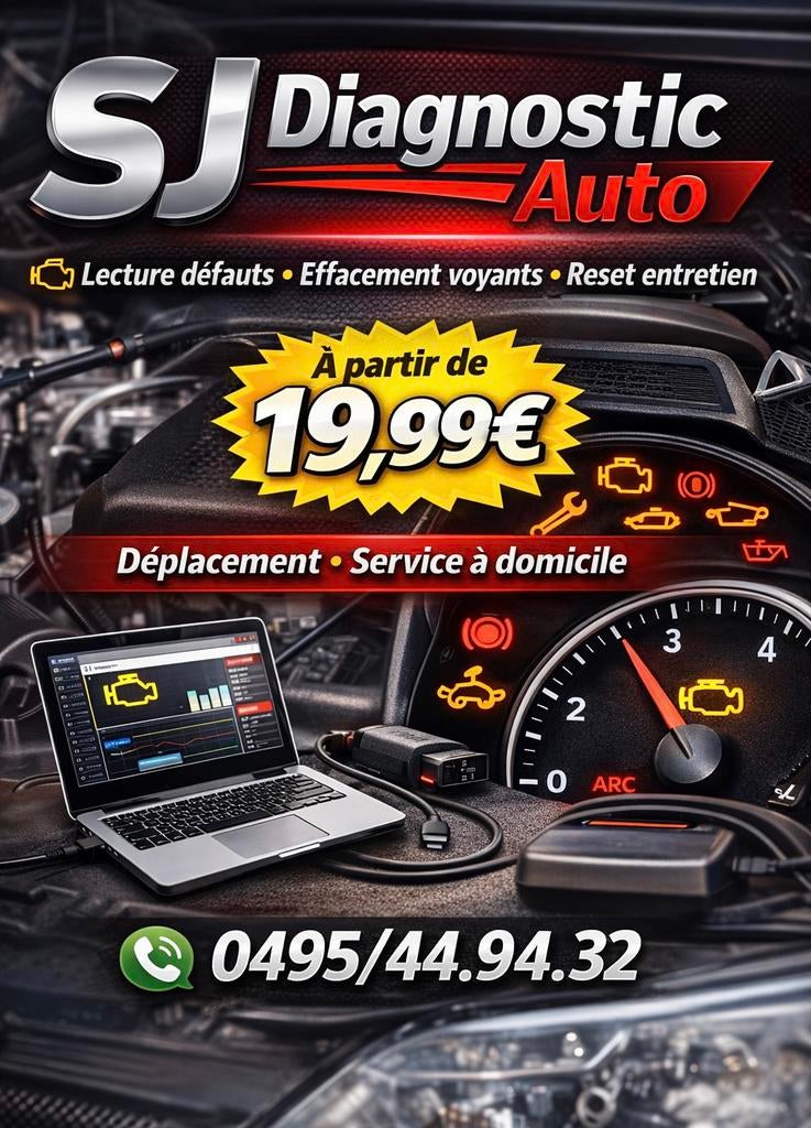 Diagnostic auto, Enlèvement, Neuf