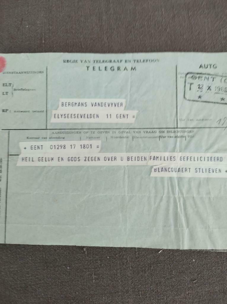 Telegrammen, Verzamelen, Ophalen of Verzenden