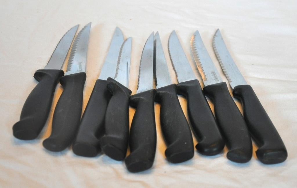 lot de 10couteaux a steak (3), Enlèvement ou Envoi, Comme neuf