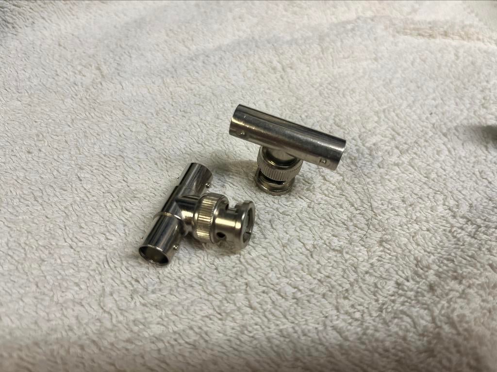 1x BNC-T-stuk van 50 ohm, Nieuw