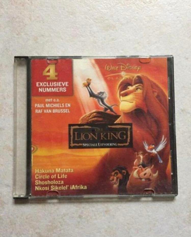 CD The Lion King, Collections, Enlèvement ou Envoi, Le Roi Lion ou Le Livre de la Jungle, Comme neuf, Autres types
