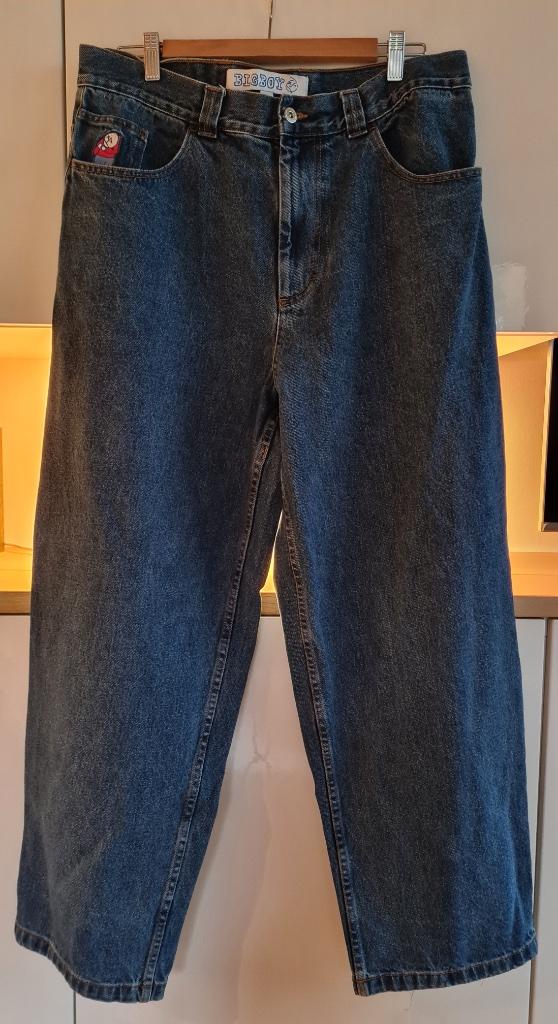 Polar Big Boy jeans, donkerblauw (oud logo, maat: L), Kleding | Heren, Blauw, Ophalen of Verzenden, W33 - W34 (confectie 48/50)
