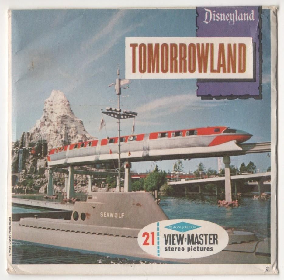 View-master Tommorowland Disneyland A 179, Enlèvement ou Envoi