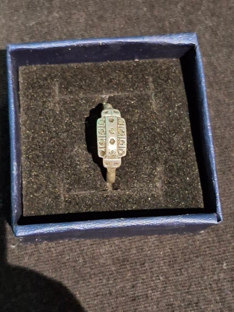 bague, Bijoux, Sacs & Beauté, Bagues, Utilisé, Argent, Argent, Enlèvement ou Envoi