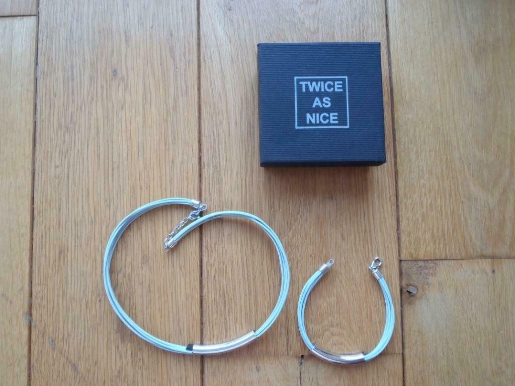 juweelsetje Twice as Nice, Ophalen of Verzenden, Zo goed als nieuw