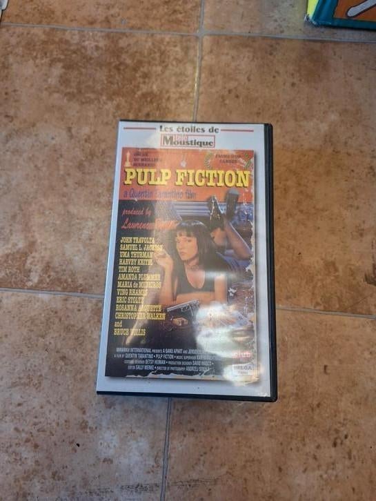 VHS — Pulp Fiction (Franse editie), Cd's en Dvd's, Ophalen of Verzenden, Zo goed als nieuw