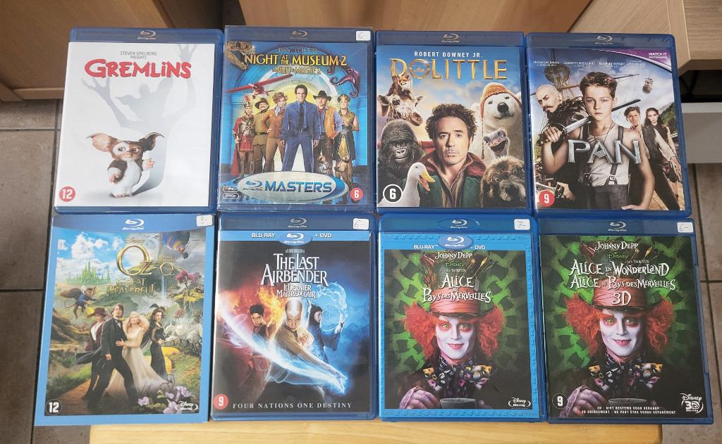 Lot Blu-Ray films fantastiques, Cd's en Dvd's, Blu-ray, Science Fiction en Fantasy, 3D, Ophalen