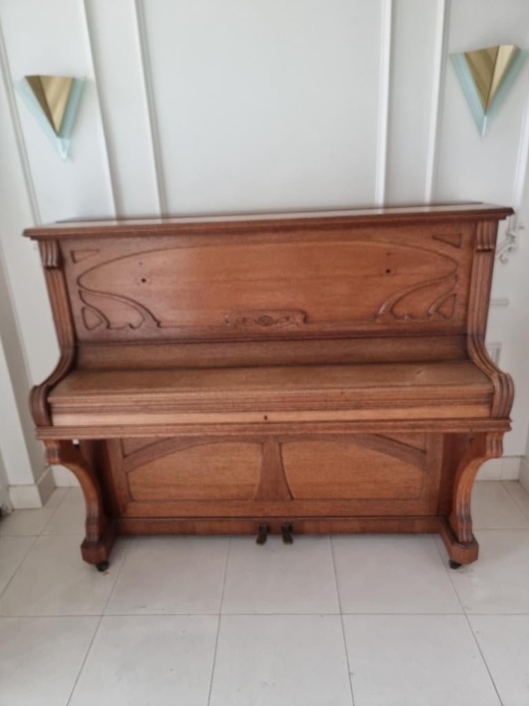Buffet piano J.Gunther, Muziek en Instrumenten, Piano's, Ophalen, Gebruikt, Bruin, Piano