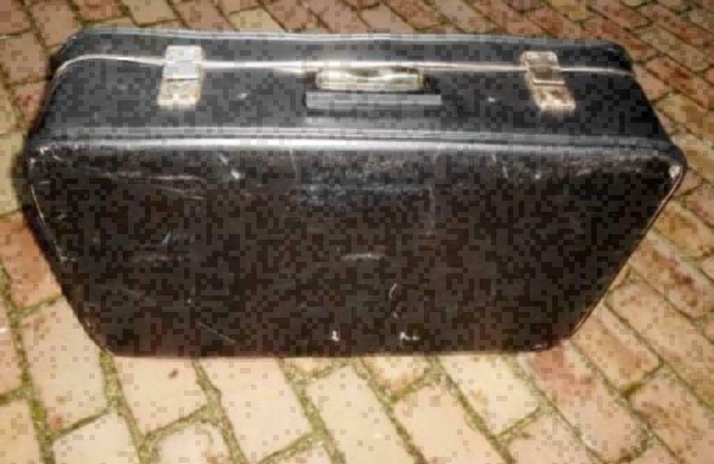 Jolie valise de voyage vintage des années 60, Collections, Enlèvement ou Envoi, Maison et Meubles