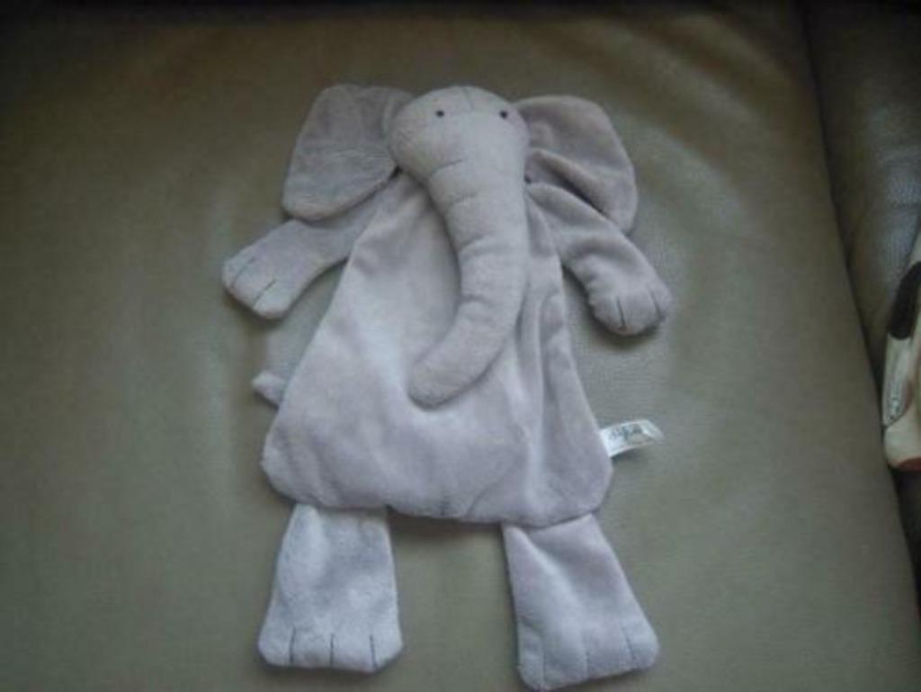 knuffeldoek difrax olifant (doos A), Kinderen en Baby's, Speelgoed | Knuffels en Pluche, Ophalen of Verzenden, Nieuw, Olifant