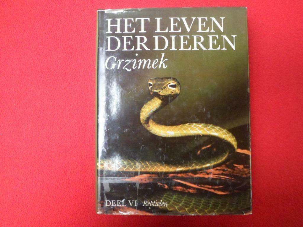 Prof. Dr. Bernhard Grzimek: Reptielen, Boeken, Gelezen, Ophalen of Verzenden, Grzimek, Reptielen of Amfibieën