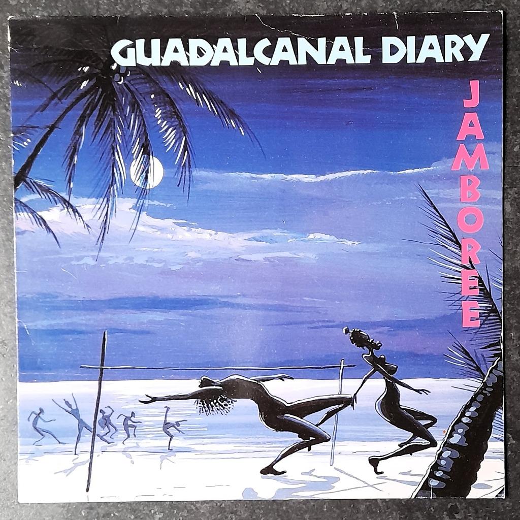 GUADALCANAL DIARY Jamboree LP for fans of R.E.M. LOS LOBOS, Ophalen of Verzenden, Gebruikt, 12 inch, Alternative