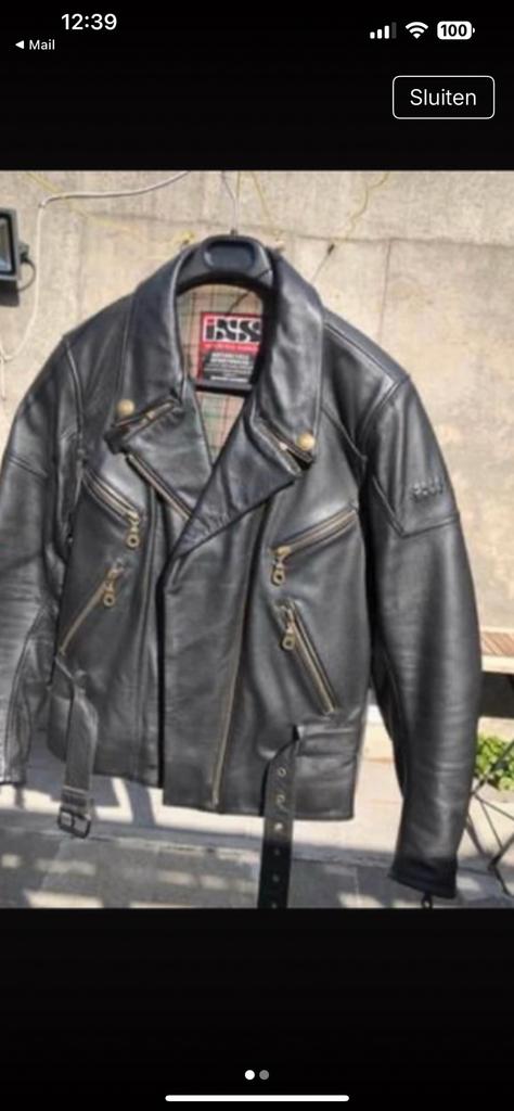 Motorjas dames small, Motoren, Ophalen, Jas | leer, IXS, Dames