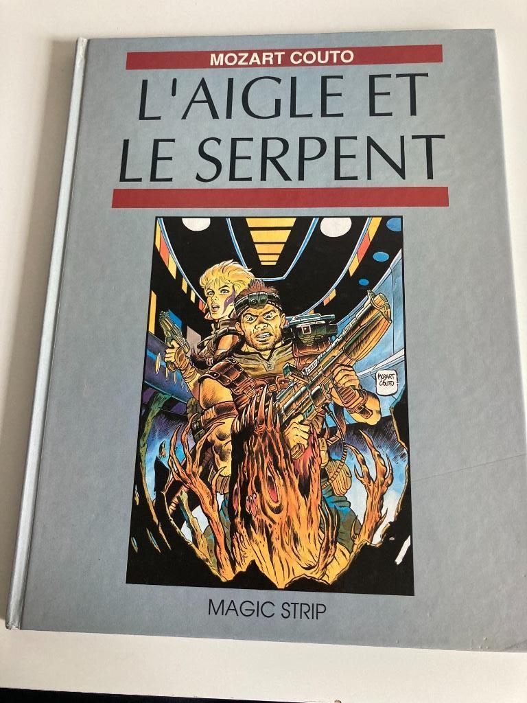 BD L'aigle et le serpent (Mozart Couto), Livres, BD, Une BD, Enlèvement, Utilisé, Mozart Couto