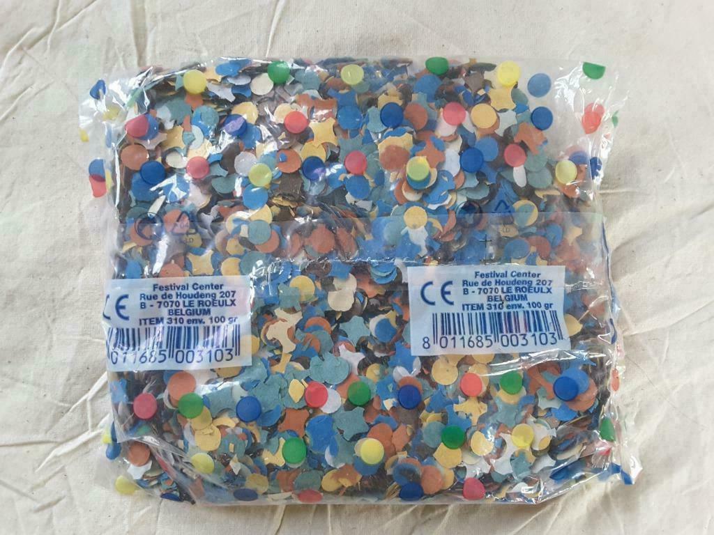 confettis : sachet de 100 gr, Divers, Enlèvement ou Envoi, Neuf