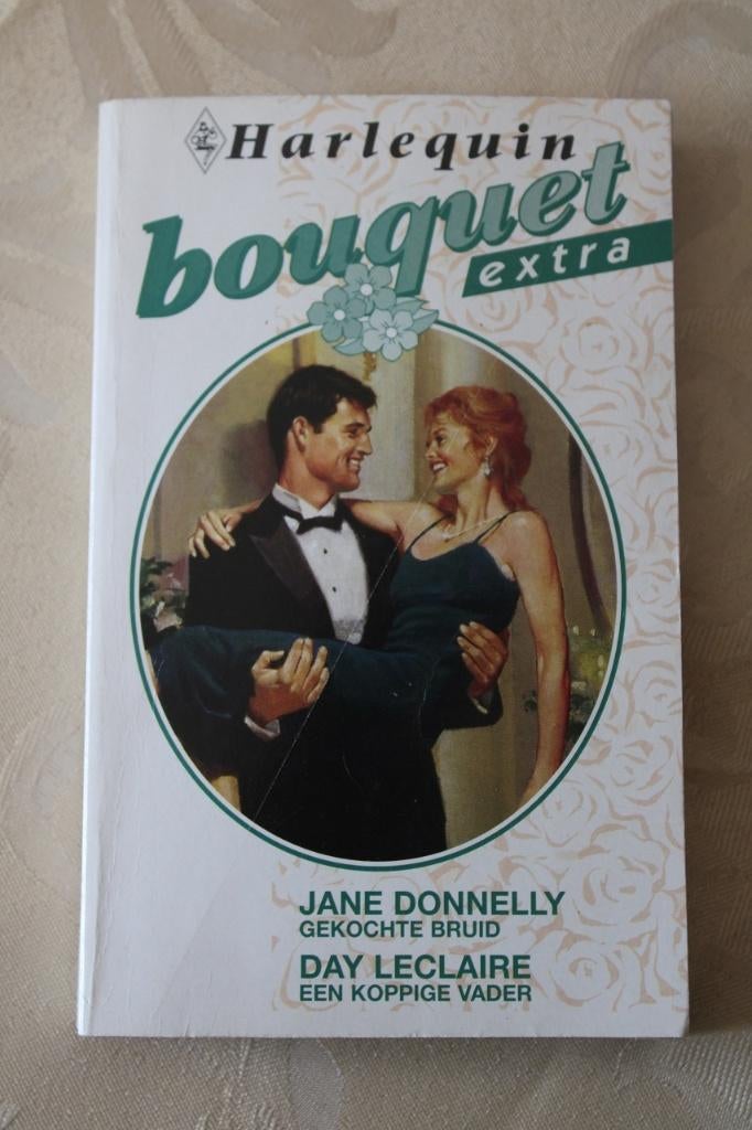 Bouquet extra 2 pocket  Gekochte bruid/Een koppige vader, Gelezen, Ophalen of Verzenden, Nederland, Jane Donnelly/Day Leclaire