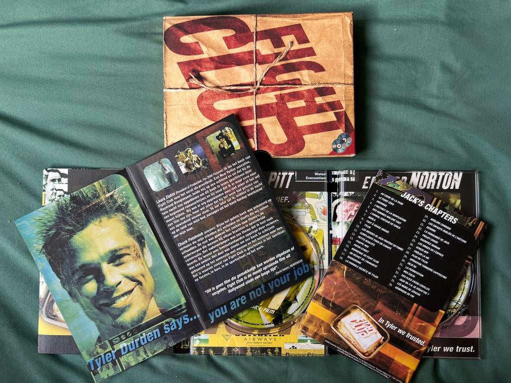 DVD Fight Club, coffret de 2 disques, édition spéciale, CD & DVD, Enlèvement, Comme neuf, Thrillers et Policier, Coffret