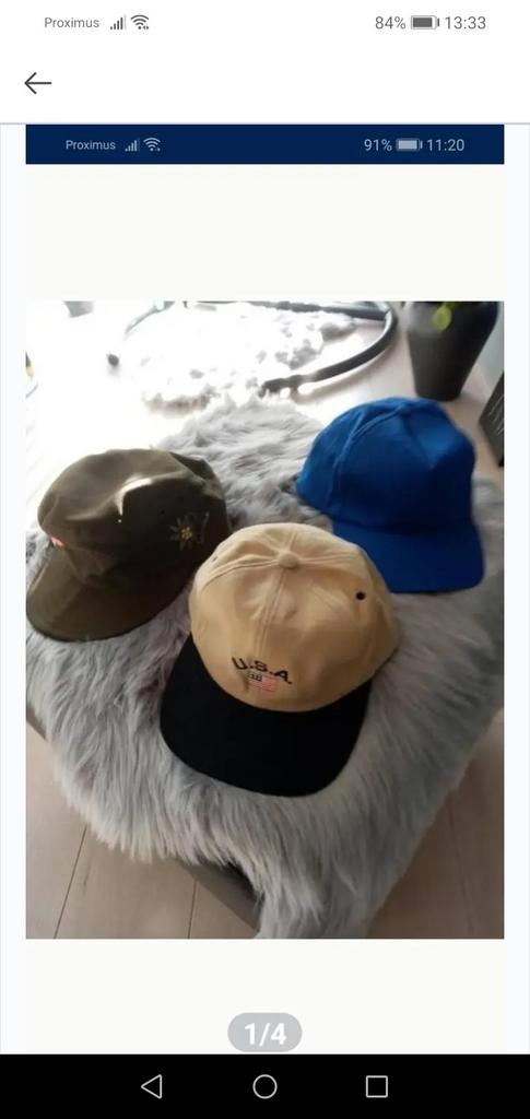 Petten, voor de  3 stuks samen, nieuw, Kleding | Dames, Hoeden en Petten, Ophalen, Nieuw