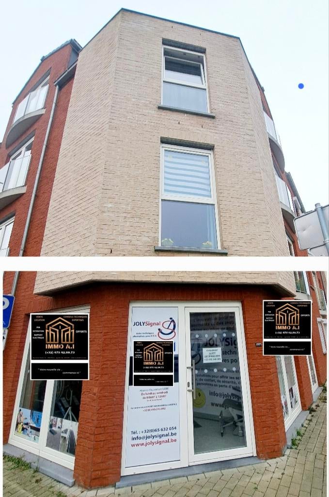 Appartement 1 chambre avec place de parking privée.