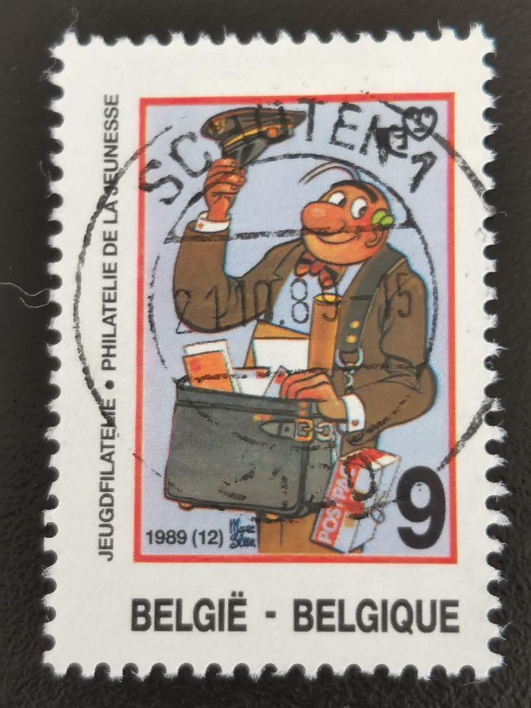 Belgie 1989 - stripverhalen - Nero, Postzegels en Munten, Ophalen of Verzenden, Gestempeld