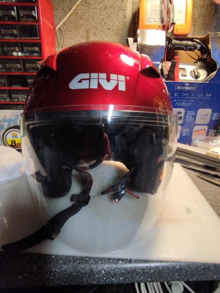 GIVI L 59 Jet Motorhelm, Heren, Jethelm, L, Tweedehands