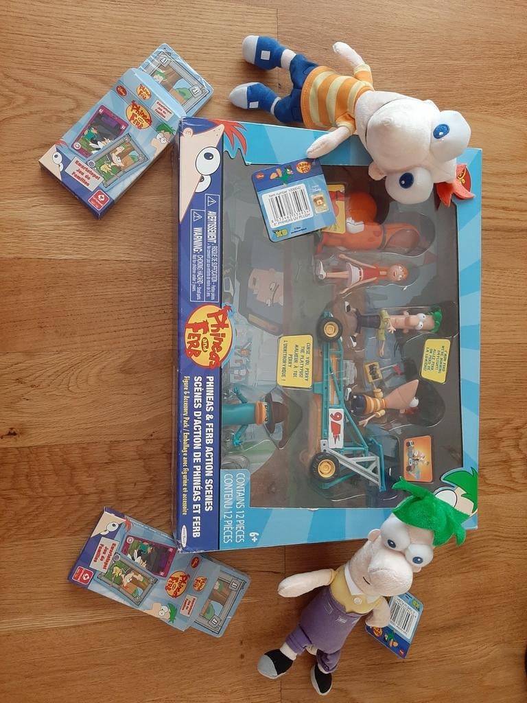Phineas And Ferb pakket, Kinderen en Baby's, Speelgoed | Overig, Ophalen of Verzenden, Nieuw