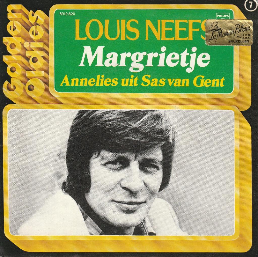 Louis Neefs - Margrietje / Annelies uit Sas van Gent, Gebruikt, Verzenden, 7 inch, Single