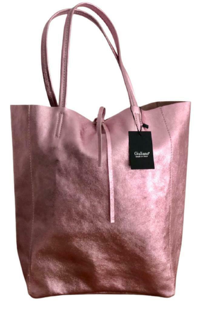 Giuliano shopper, sac à bandoulière - Neuf, Envoi, Neuf, Rose, Shopper