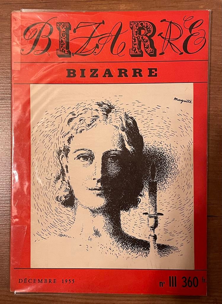 Magritte - Bizarre Tijdschrift - A5 - Nieuwstaat - 1955 - FR, Ophalen of Verzenden, Zo goed als nieuw
