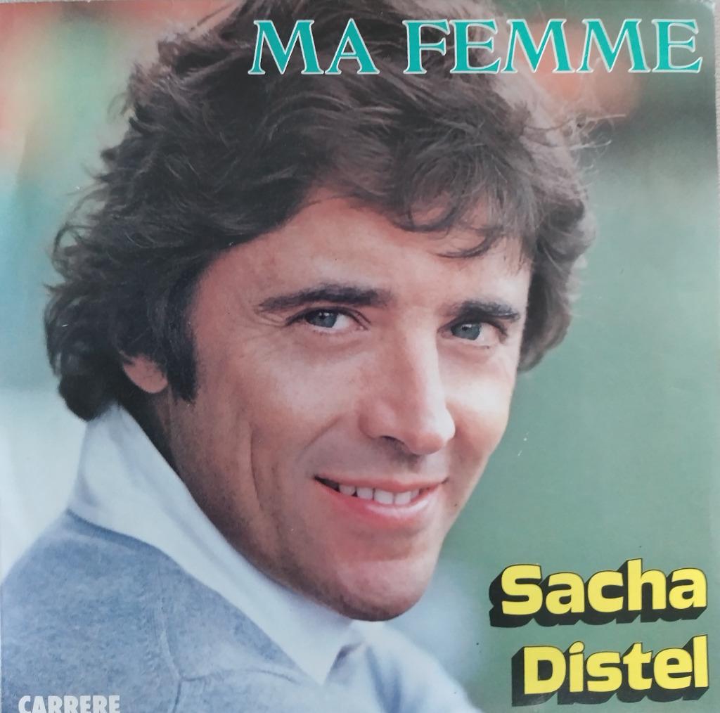 Sasha Distel - Ma femme, Single, Comme neuf, Pop, 7 pouces