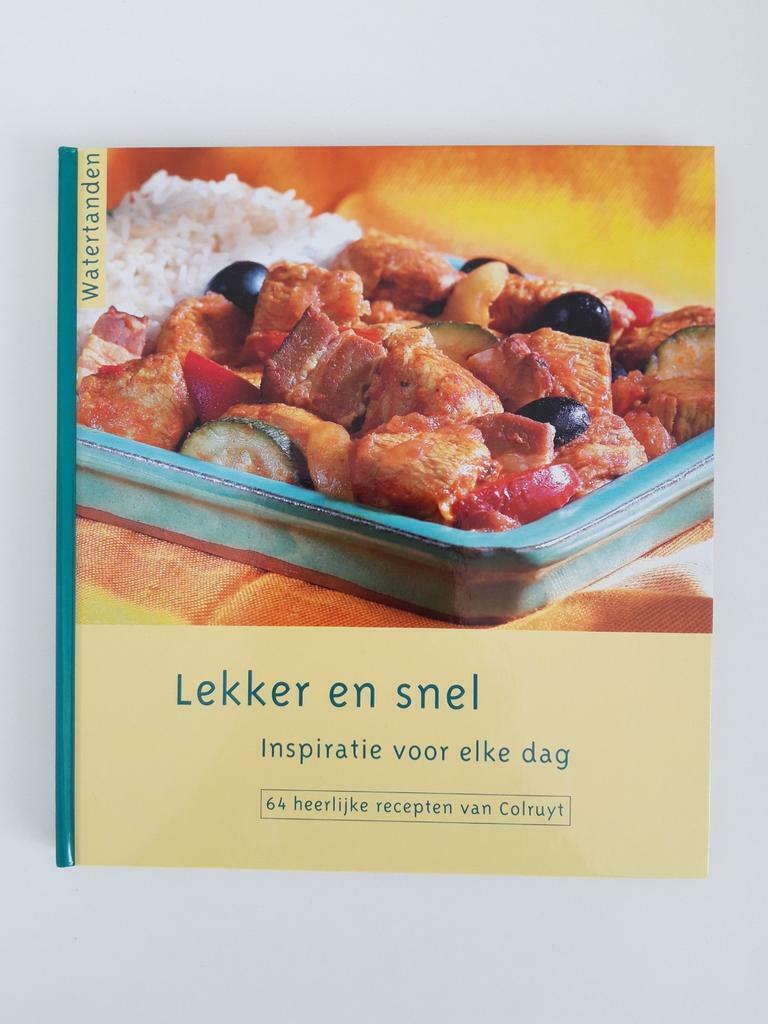 7 kookboeken van Colruyt uit de reeks Watertanden, Boeken, Ophalen of Verzenden, Zo goed als nieuw, Nederland en België, Voorgerechten en Soepen