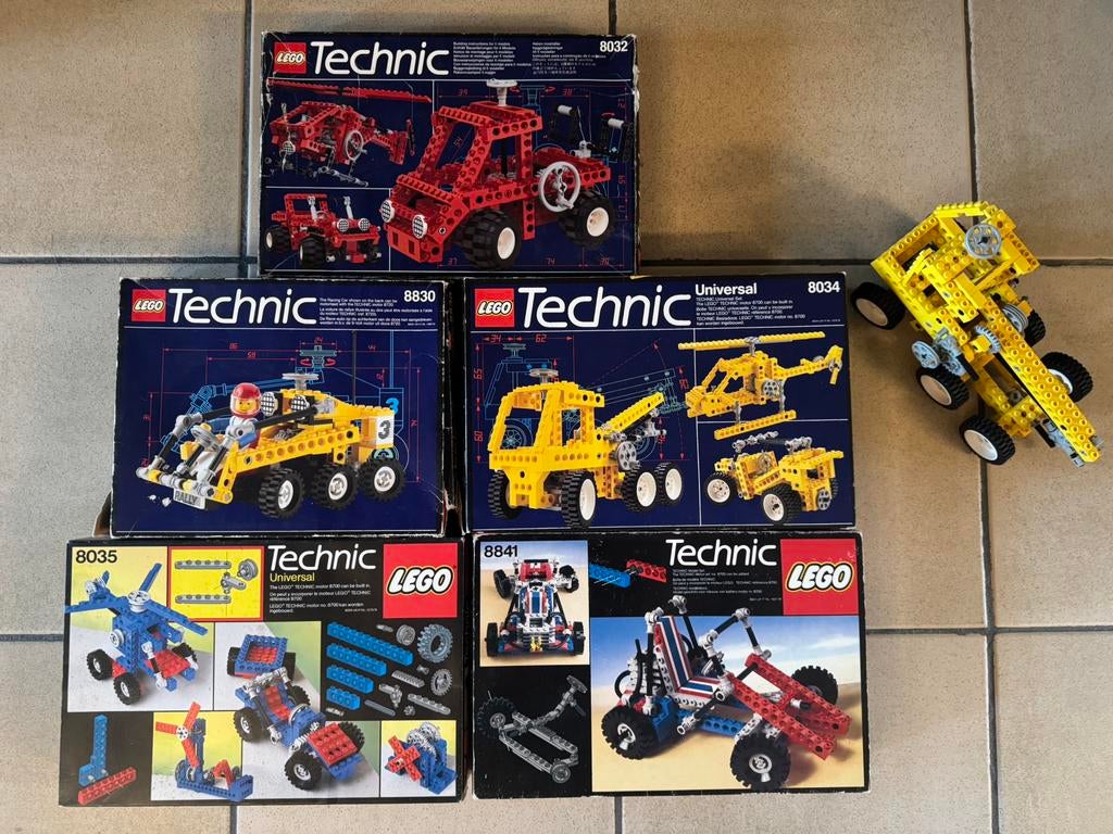 5x LEGO Technics, Enlèvement ou Envoi
