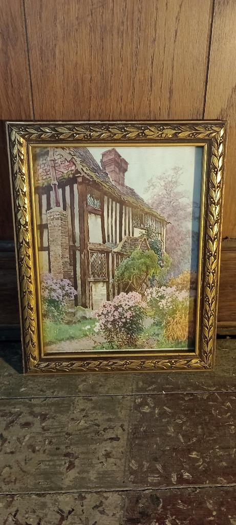 Gravure impression, A.vivian mansell & co LTD, 19x24, n242, Enlèvement ou Envoi, Gravure