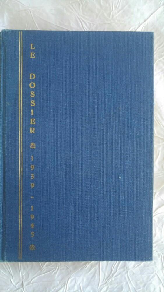 Vintage Livre le dossier de gaulle la france d'abord 1965 ?, Enlèvement ou Envoi, Comme neuf