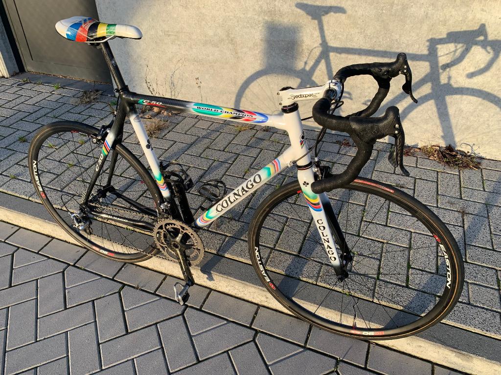 UNIEK item Colnago C50 Wereldkampioen met campagnolo record, Autres marques, Enlèvement ou Envoi, Utilisé, Hommes