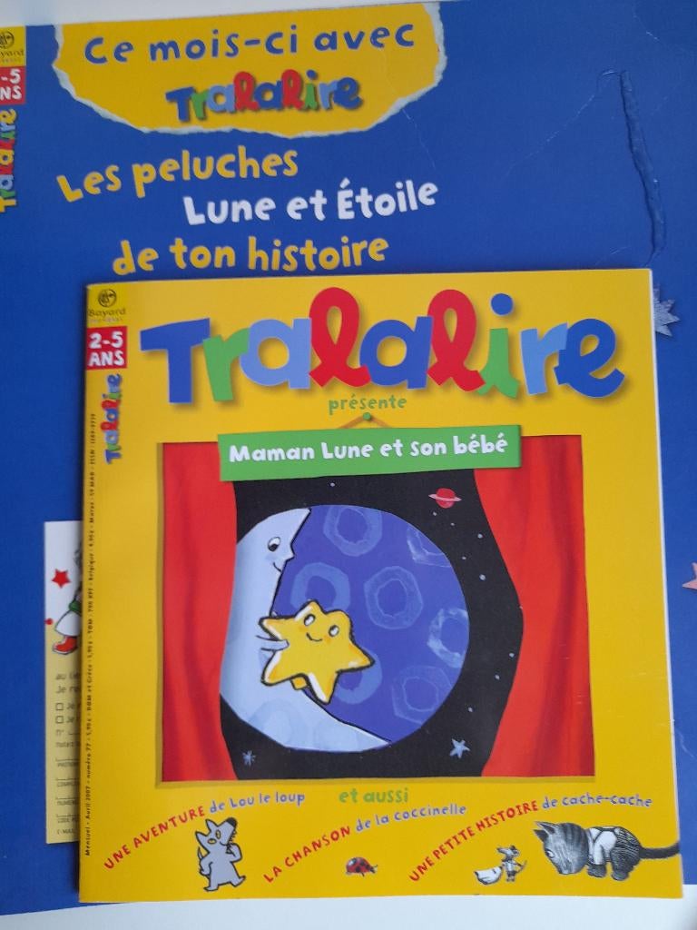 Franstalig kleuterboekje met knuffels, Enlèvement ou Envoi, Neuf
