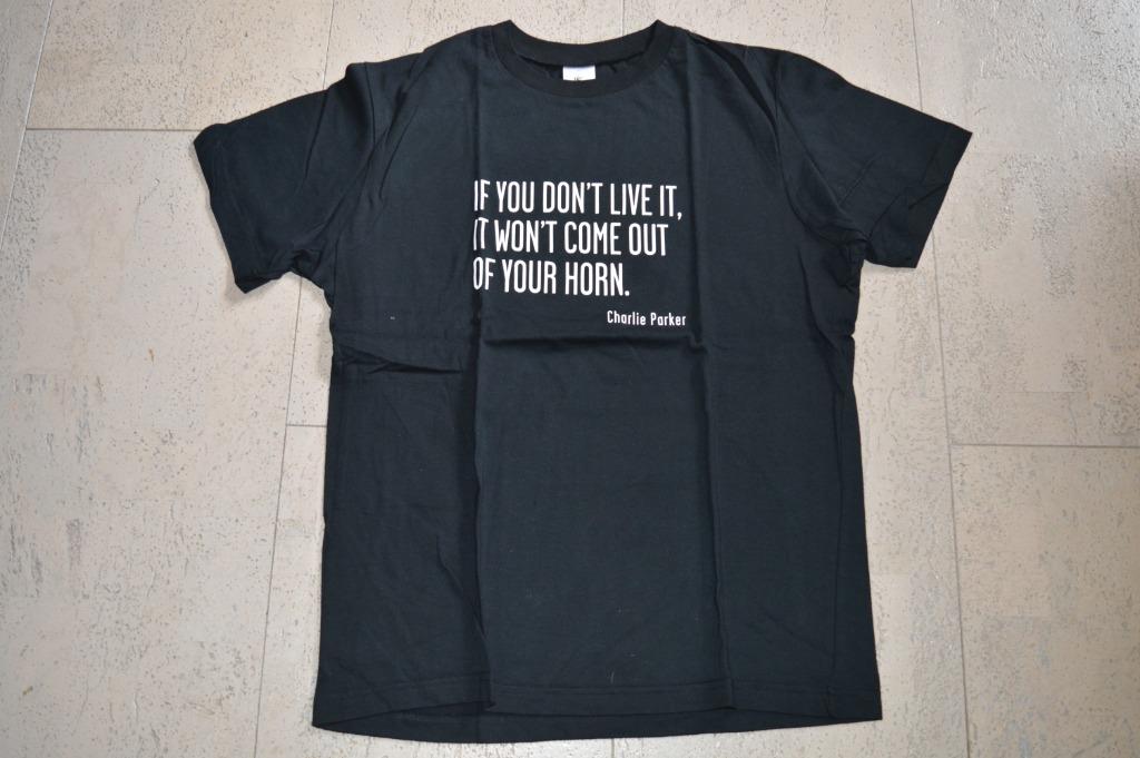 T-shirt Charlie Parker, Kleding | Heren, Ophalen of Verzenden, Nieuw, Maat 52/54 (L), Zwart