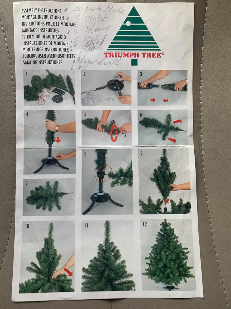 Kerstboom, Enlèvement, Comme neuf