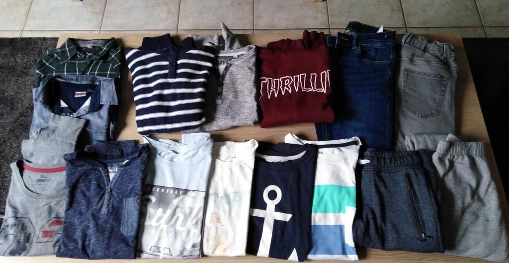 Pakket kinderkleding maat 146-152, Enlèvement ou Envoi, Comme neuf, Taille 146