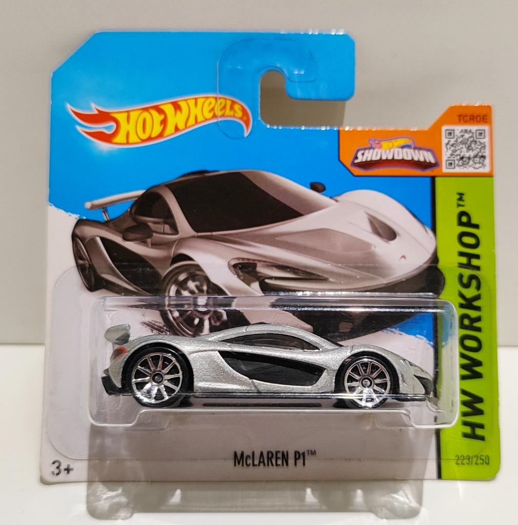 Hot Wheels Mclaren P1 Zilver First Edition (2015), Enlèvement ou Envoi