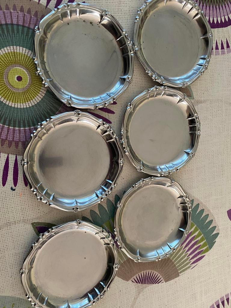 Dessous de verre vintage acier inoxydable ALFRA ITALY, Enlèvement ou Envoi