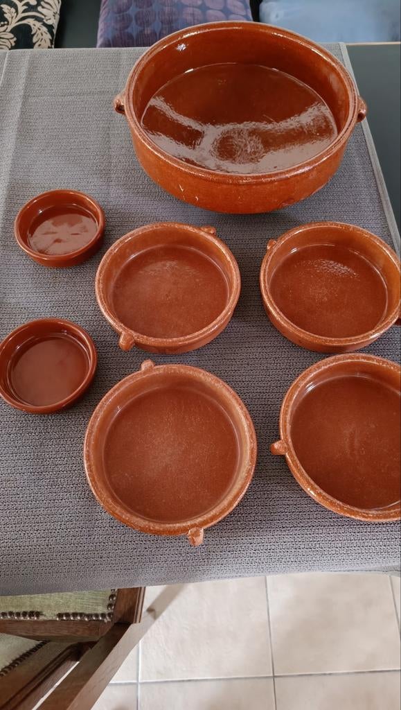 terracotta ovenschalen, Enlèvement, Utilisé