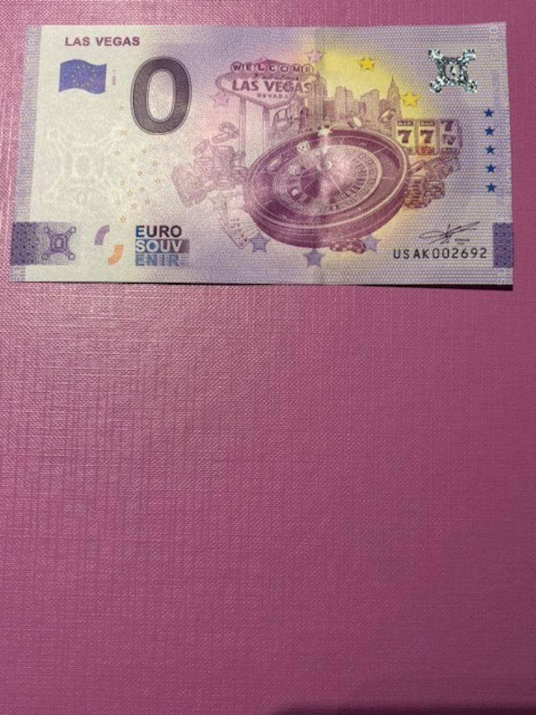 Billet 0 € souvenir Las Vegas, Enlèvement ou Envoi, Autres pays, Billets en vrac