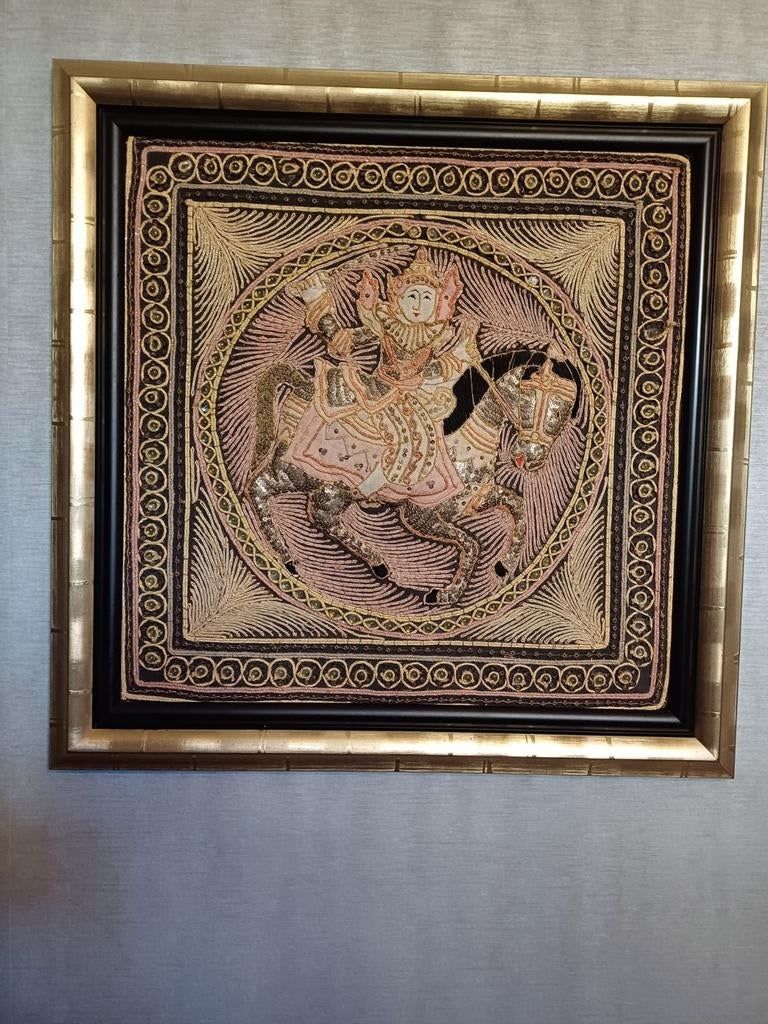 Wanddecoratie Oosters, Ophalen