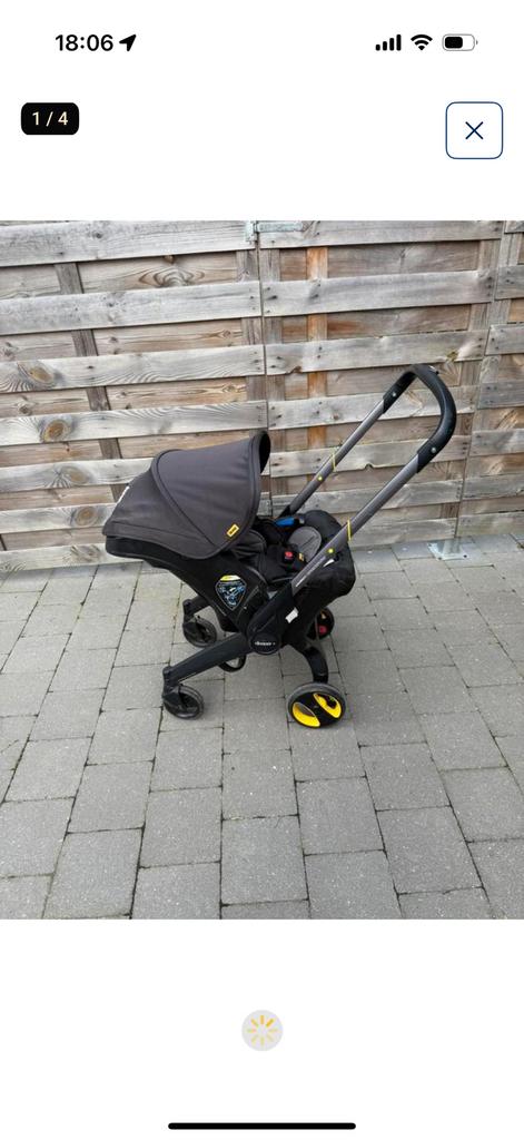Doona buggy, Ophalen, Zo goed als nieuw