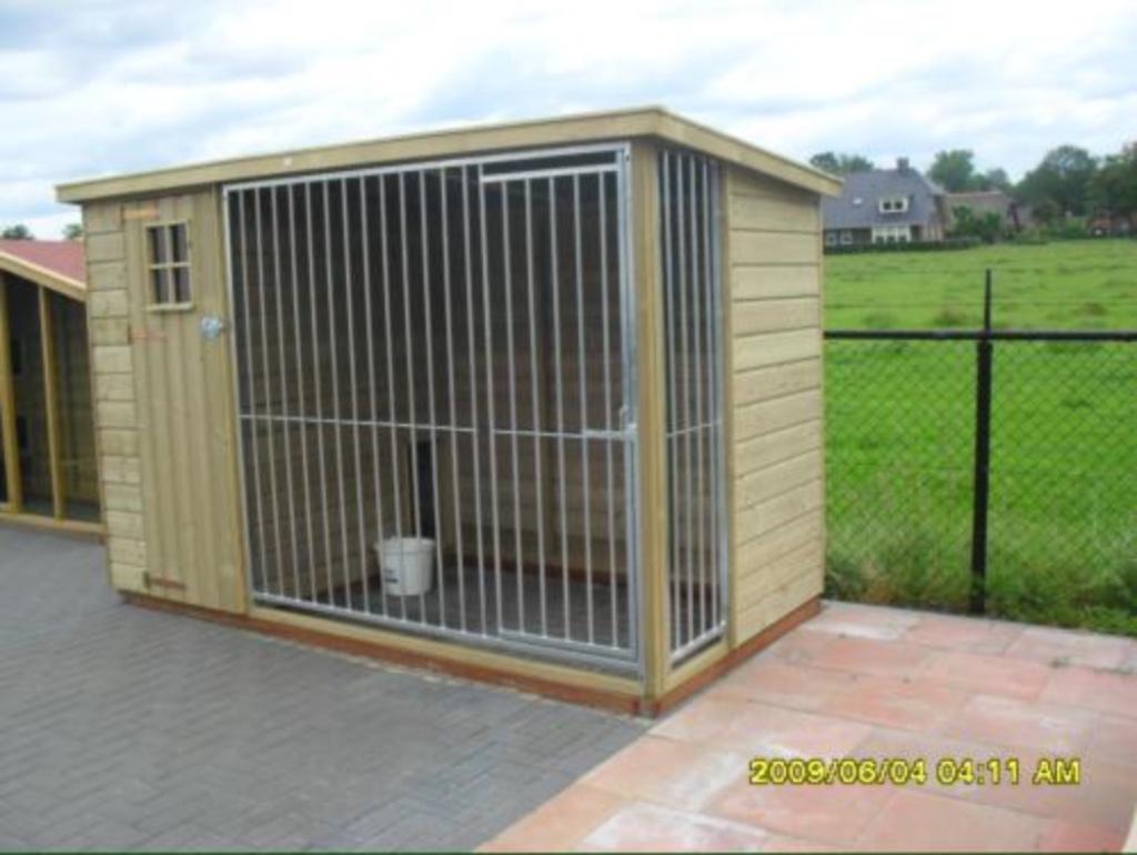 HONDENHOK op maat - NACHTVERBLIJF en KENNEL - van hout, Animaux & Accessoires, Maisons pour chiens, Enlèvement ou Envoi, Neuf