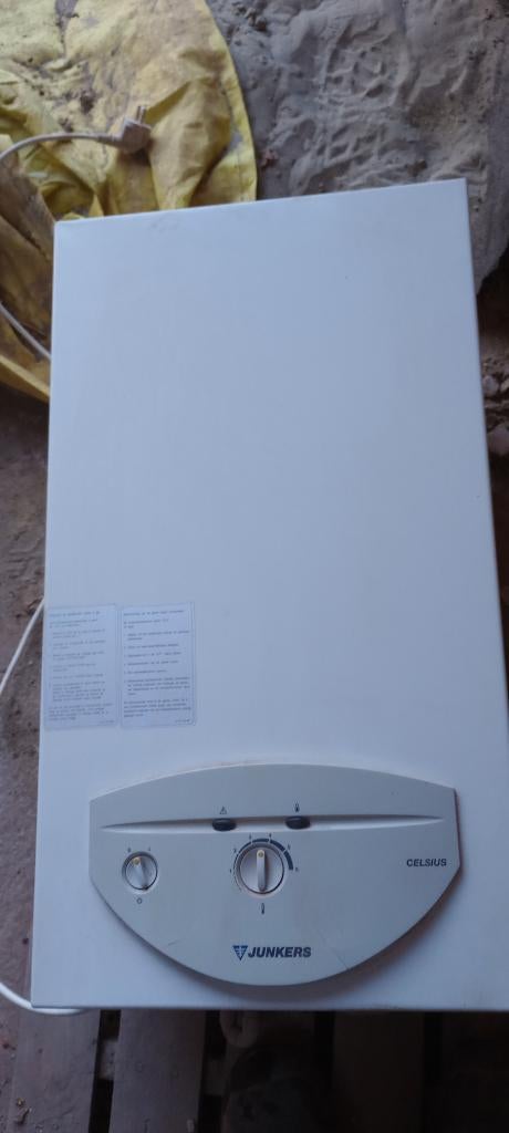 Junkers doorstroomgasboiler, Ophalen, Gebruikt, Aardgas, Geiser