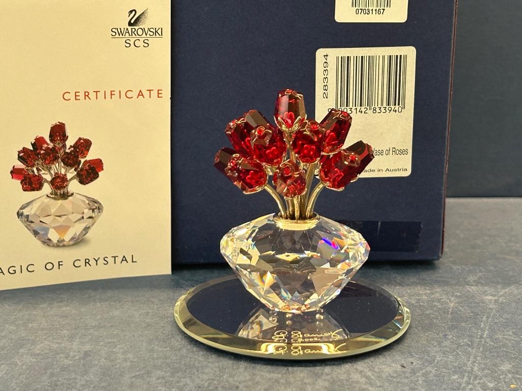 Swarovski SCS 2002 Jubileumvaas, Envoi, Neuf, Figurine