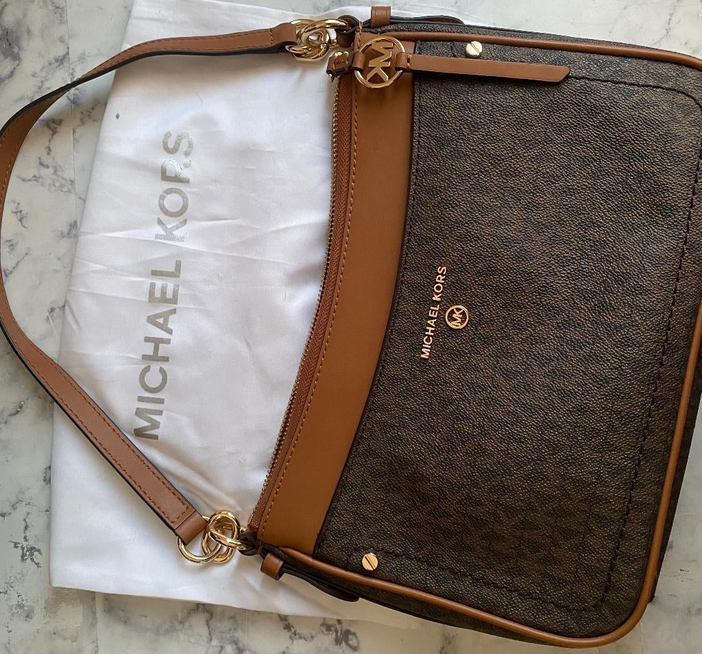 Michael Kors Jet Set Charm Chain, Enlèvement, Neuf, Brun, Sac à main
